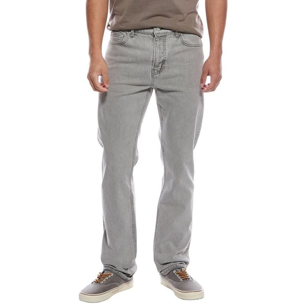 Frame Denim Mens Frame Clement Modern Straight Jean, Grey